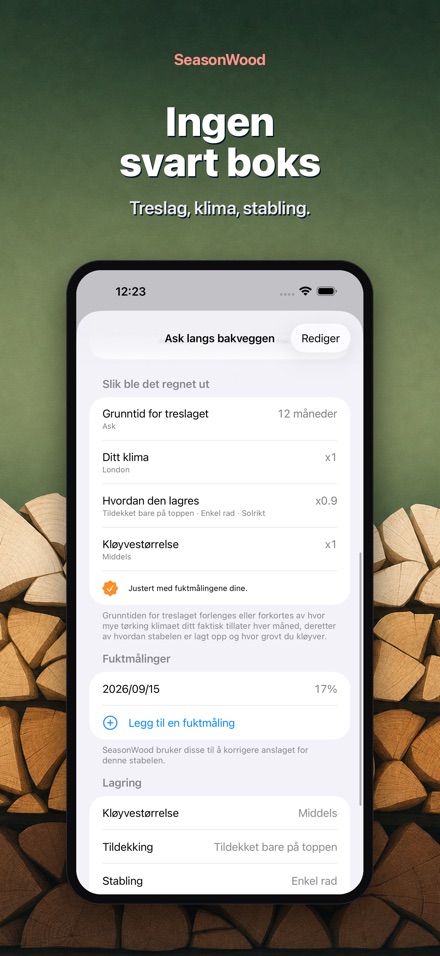 SeasonWood: Ved og tørking 3