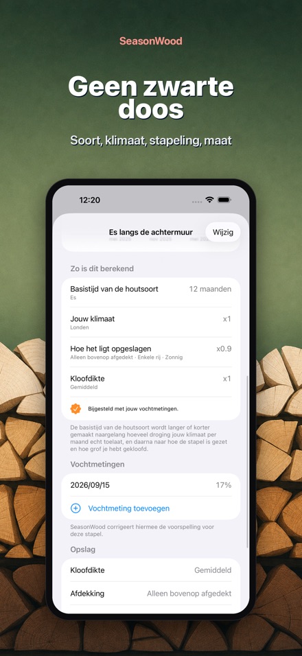 SeasonWood: brandhout drogen 3