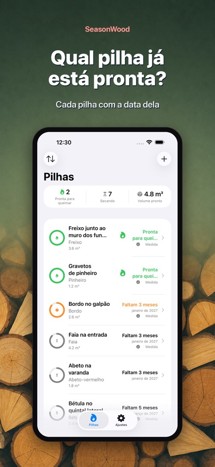 SeasonWood: Lenha Seca