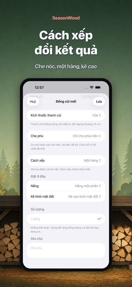 SeasonWood: Quản lý củi khô 6