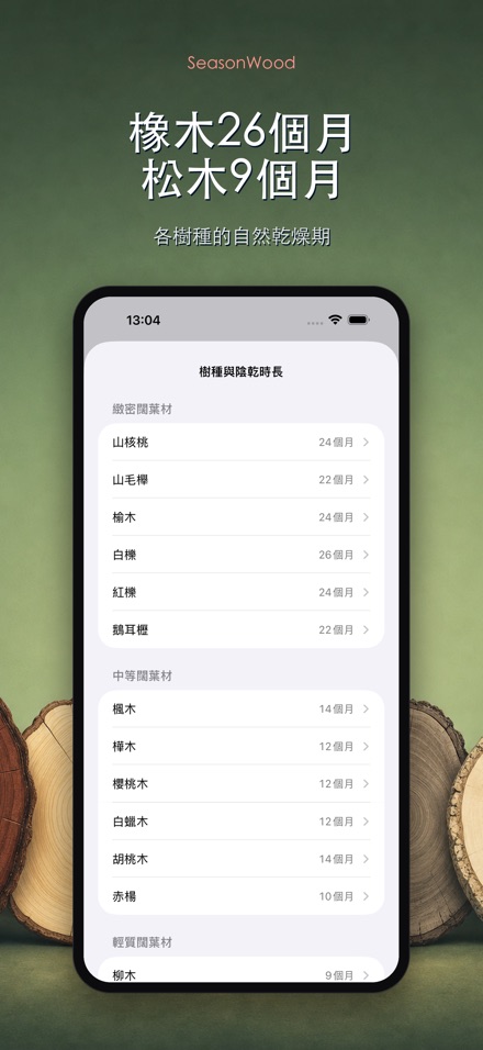 柴火乾燥管理 SeasonWood 7