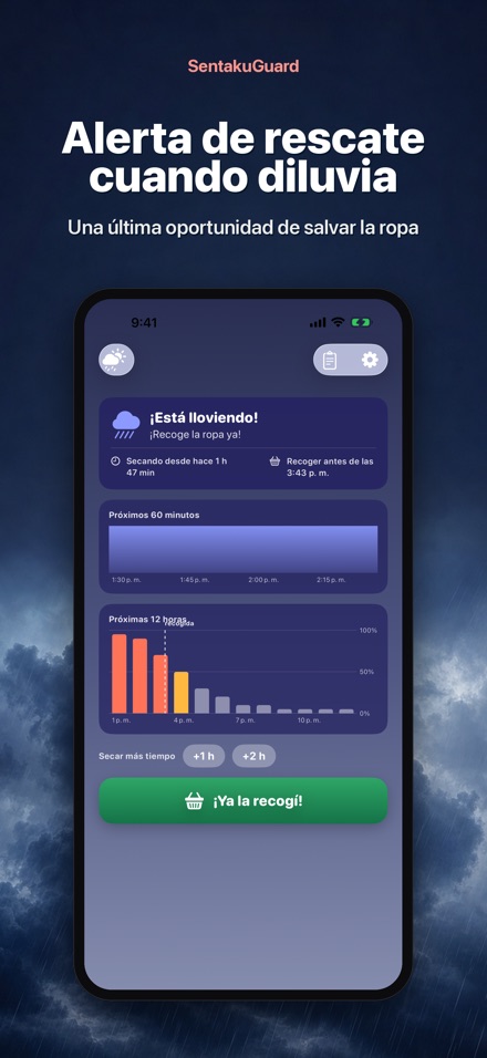 SentakuGuard – Alerta lluvia 7