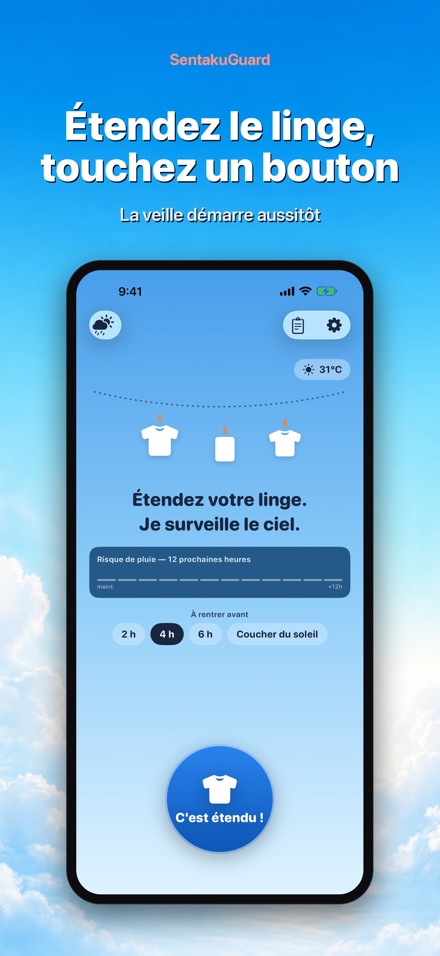 SentakuGuard – Alerte pluie 3