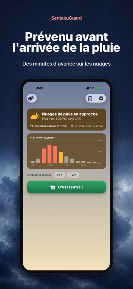 SentakuGuard – Alerte pluie 4