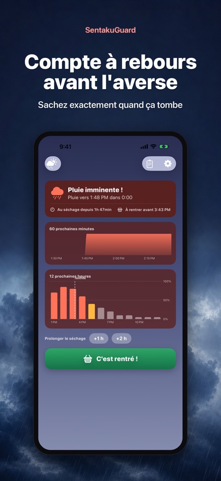 SentakuGuard – Alerte pluie 5