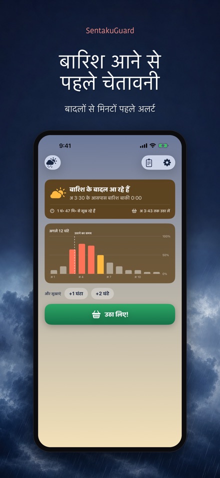 SentakuGuard – बारिश अलर्ट 4