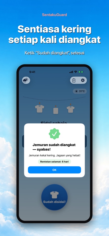 SentakuGuard Penjaga Jemuran 8