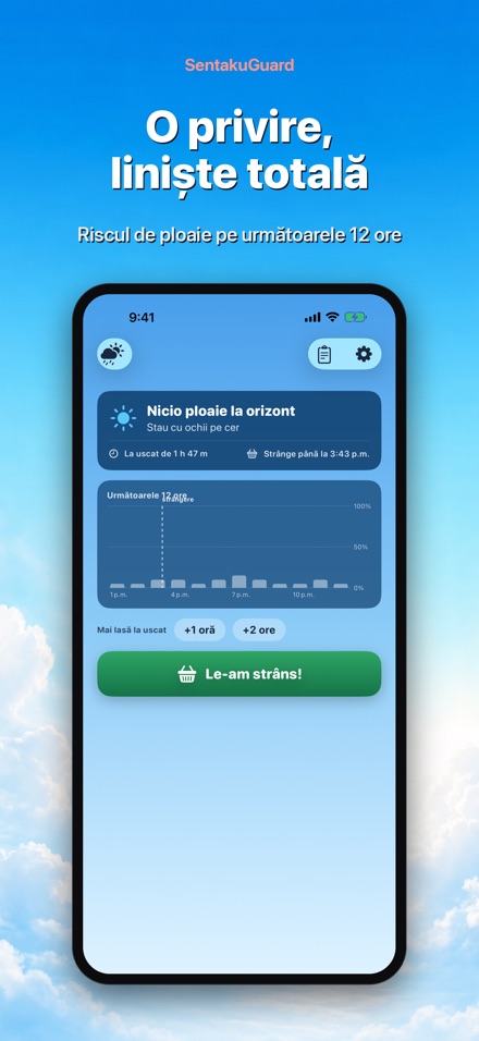 SentakuGuard – Alertă ploaie 2