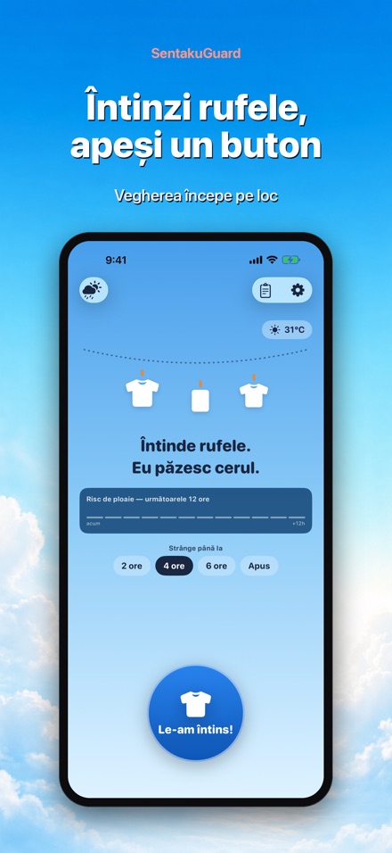 SentakuGuard – Alertă ploaie 3