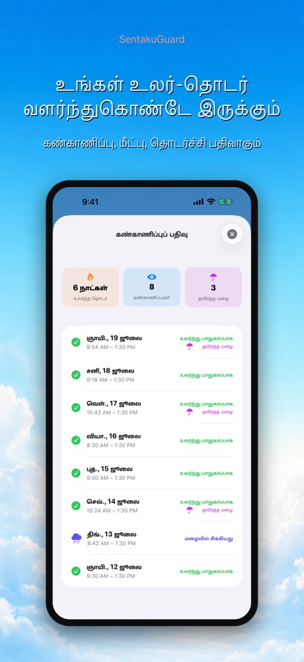 SentakuGuard: மழைக் காவல் 9