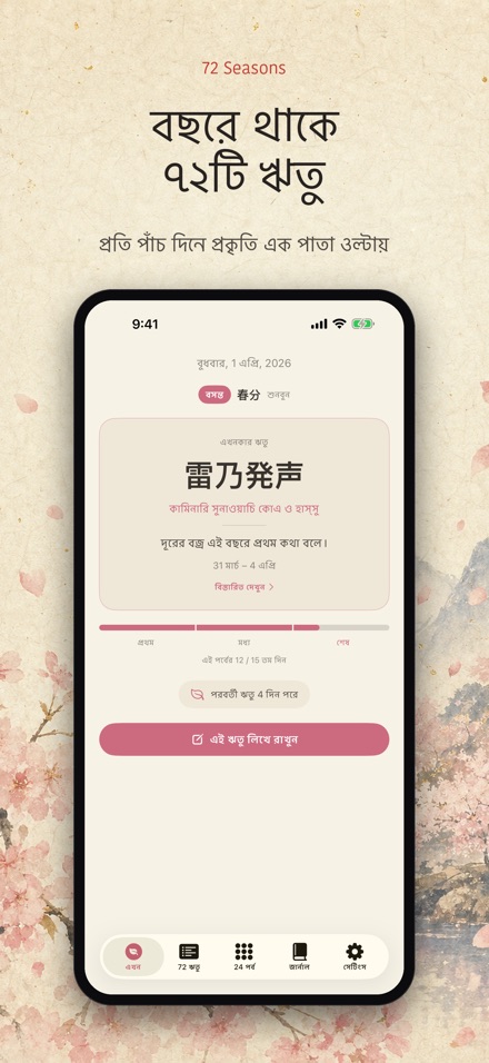 ৭২ ঋতু: Shichijuniko