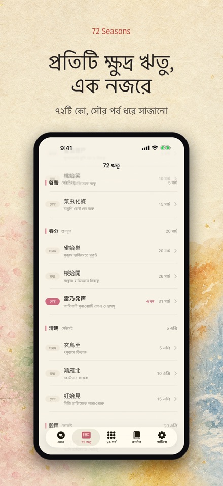 ৭২ ঋতু: Shichijuniko 2
