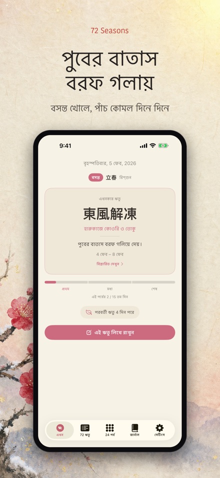 ৭২ ঋতু: Shichijuniko 4