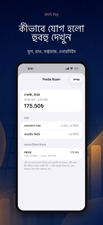 শিফট বেতন ক্যালকুলেটর 4
