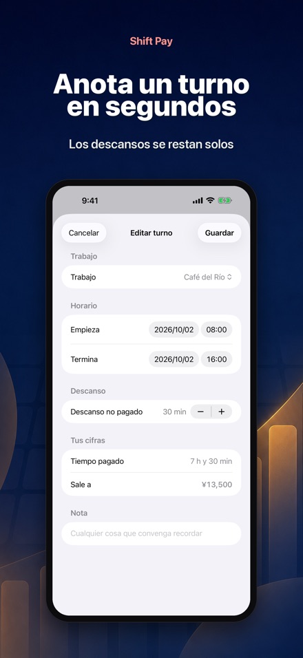 Shift Pay: mis turnos 3