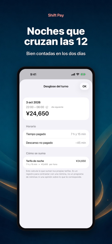 Shift Pay: mis turnos 5