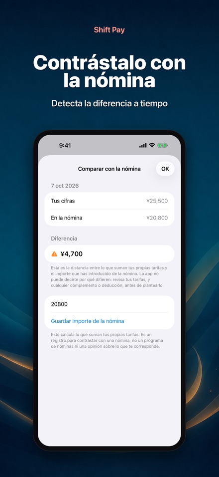 Shift Pay: mis turnos 9