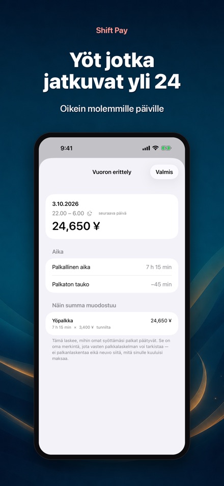 Shift Pay Calculator 5