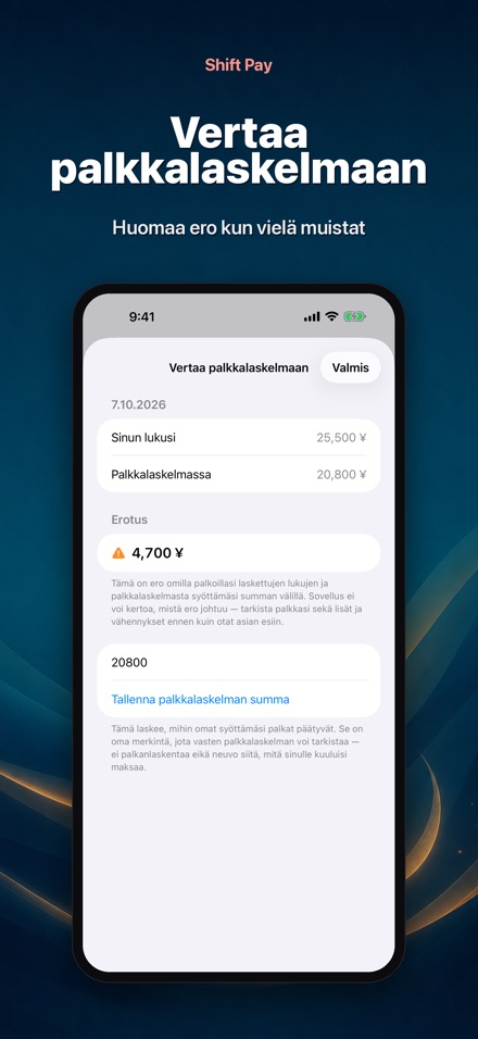 Shift Pay Calculator 9