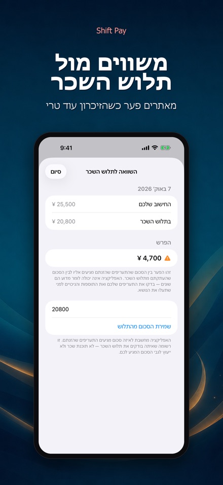 Shift Pay Calculator 9