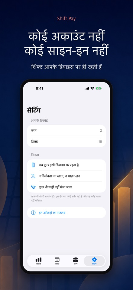 शिफ्ट वेतन कैलकुलेटर 10