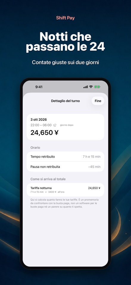 Shift Pay: i miei turni 5