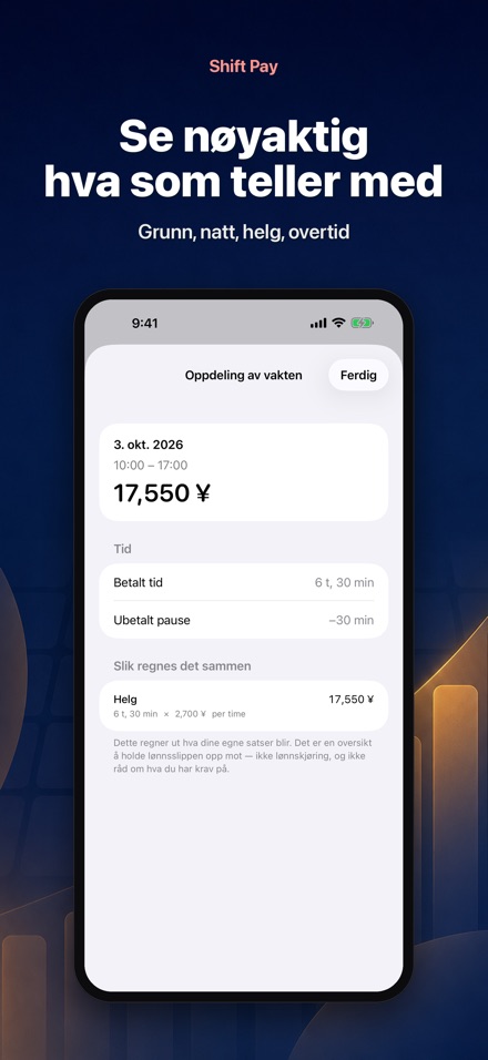 Shift Pay Calculator 4