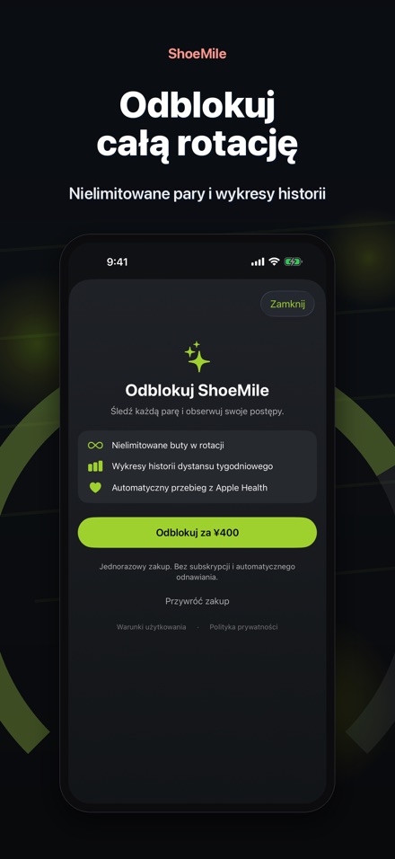 ShoeMile: przebieg butów 9