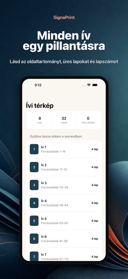 SignaPrint: PDF ívek 5