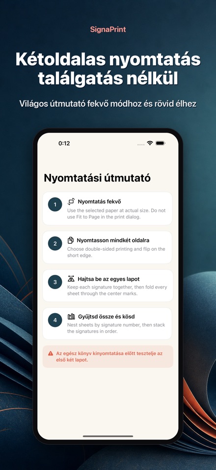 SignaPrint: PDF ívek 9