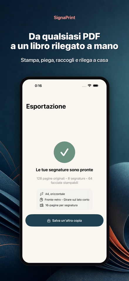 SignaPrint: Imposizione PDF