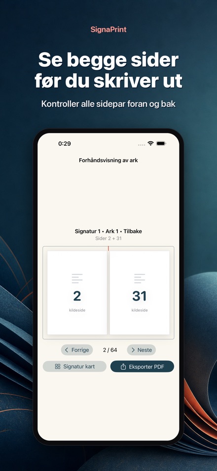 SignaPrint: PDF-utskyting 4