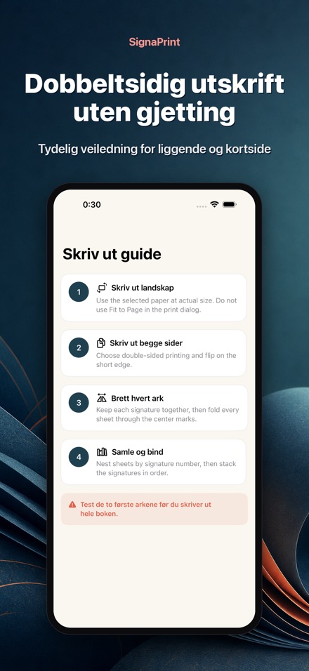 SignaPrint: PDF-utskyting 9