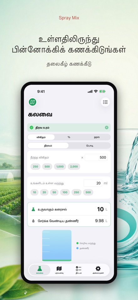 Spray Mix: மருந்து கணிப்பான் 4