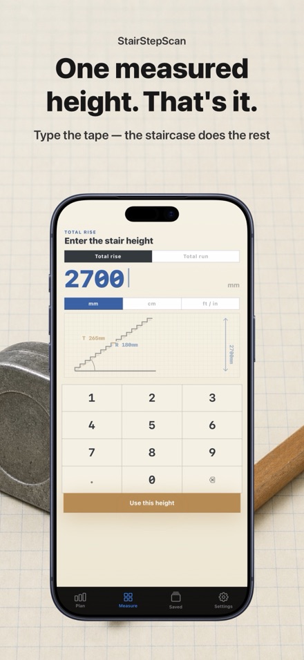 Stair Calculator: Stringer Cut 2