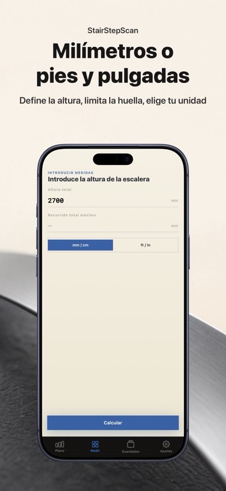 Calculadora de Escaleras Pro 6