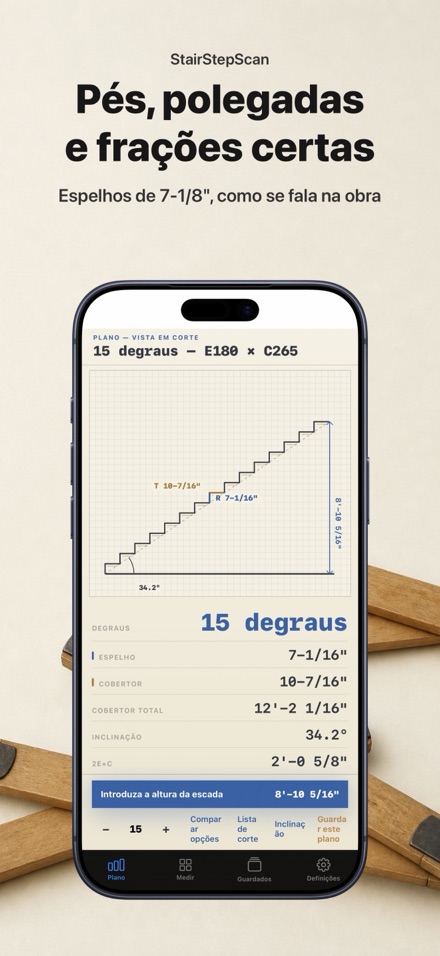 Calculadora de Escadas 7