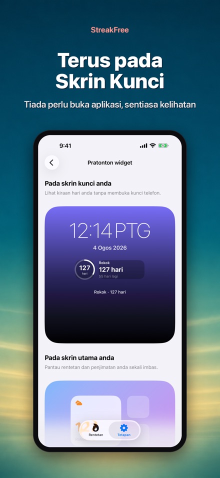 StreakFree: Hari Sejak 5