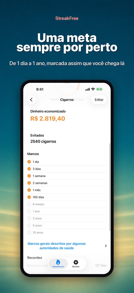StreakFree: Dias sem 4