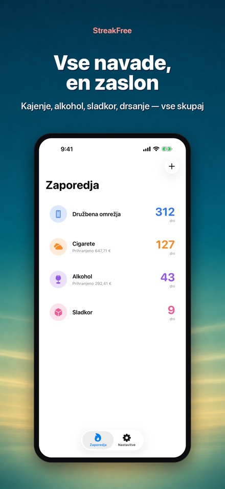 StreakFree: Dni od 2
