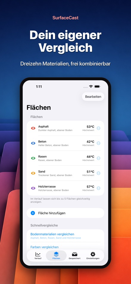 SurfaceCast: Oberfläche 6