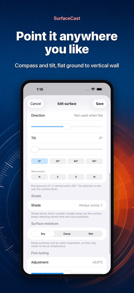 SurfaceCast: Surface Temp 8