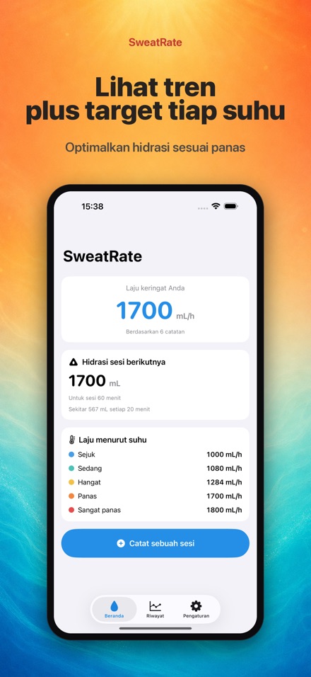SweatRate Ukur Laju Keringat 4