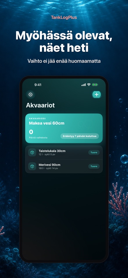 TankLogPlus: Akvaariologi 8