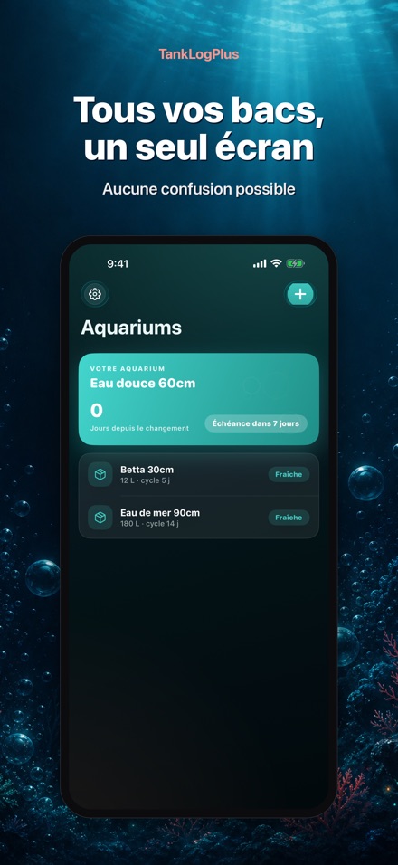 TankLogPlus: Journal aquarium 2