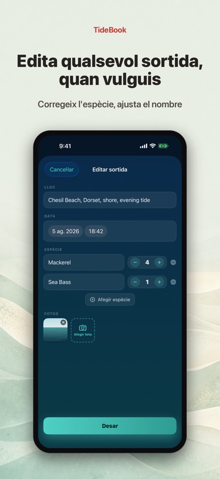 TideBook: Diari de Pesca 9