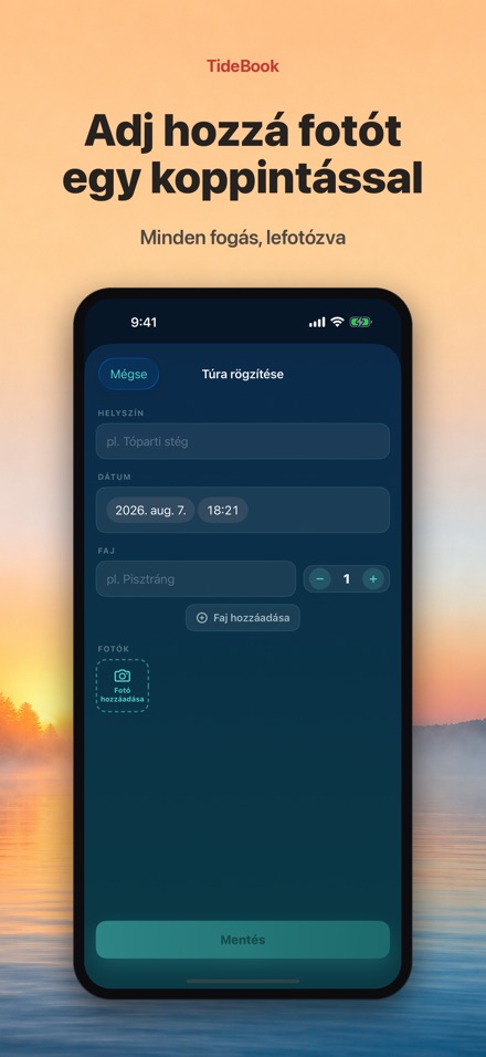 TideBook: Horgásznapló 2