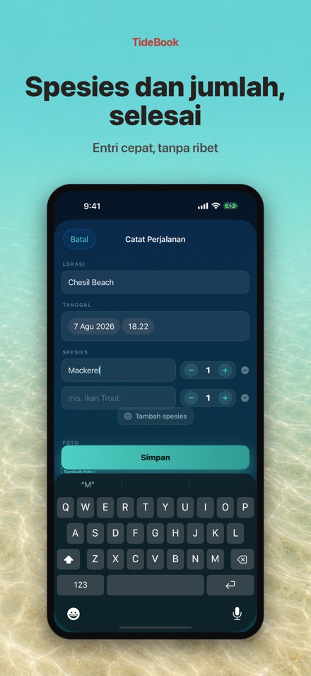 TideBook: Catatan Trip Mancing 3