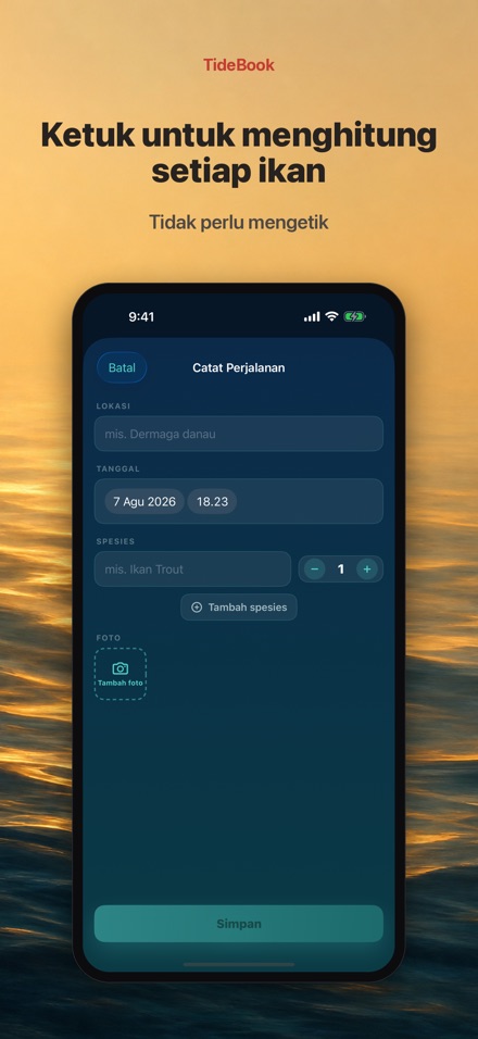 TideBook: Catatan Trip Mancing 7