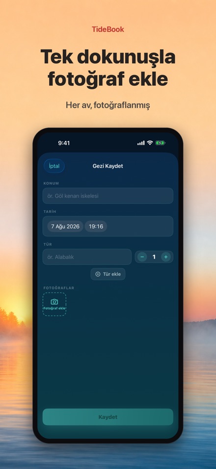 TideBook: Balık Avı Günlüğü 2